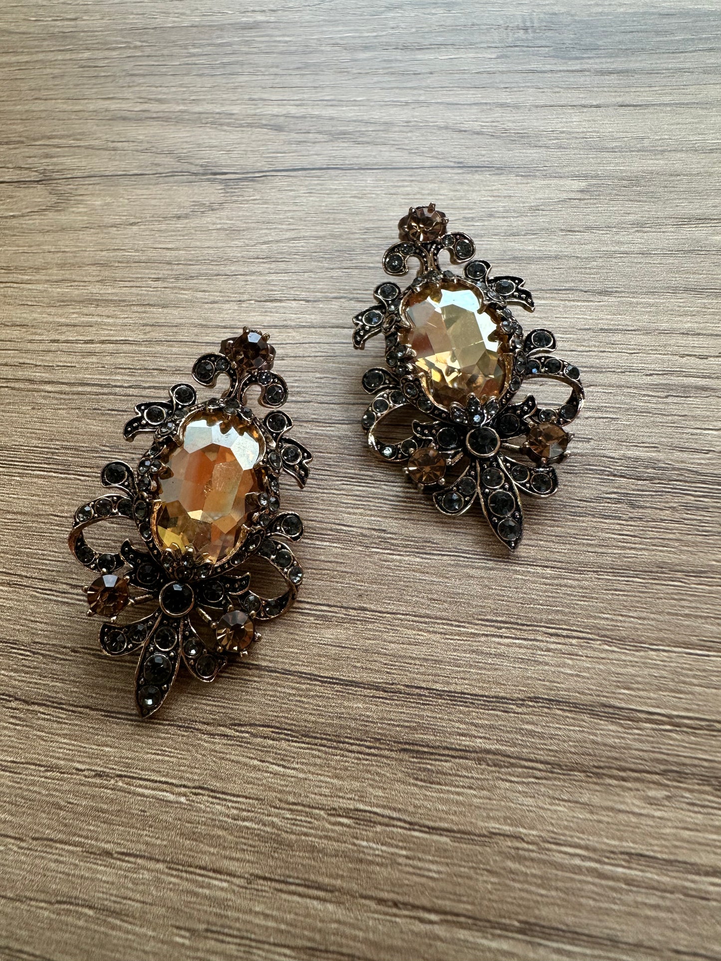 Yellow Mirror Earrings