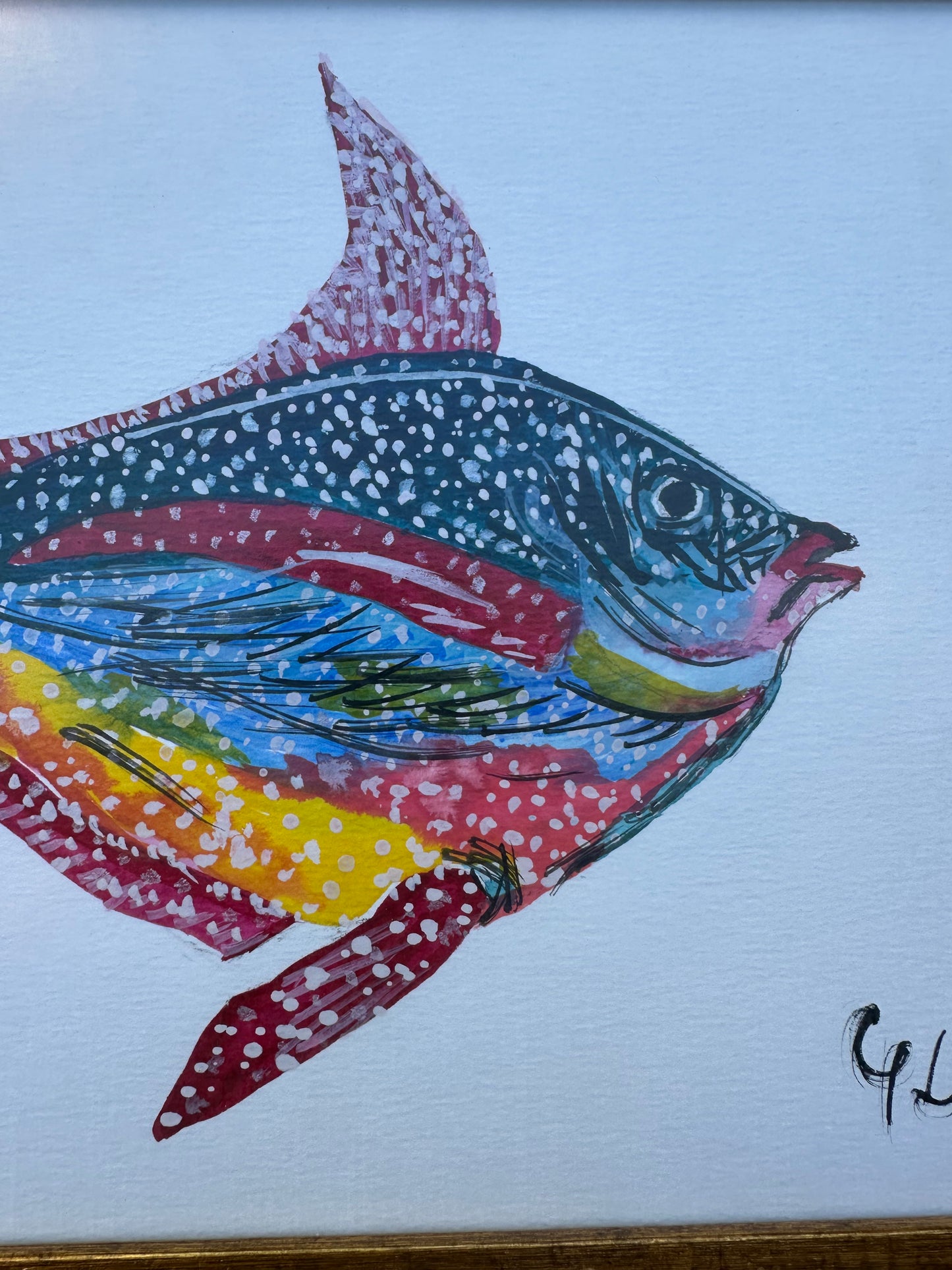 Suluboya Tablo “the moonfish”