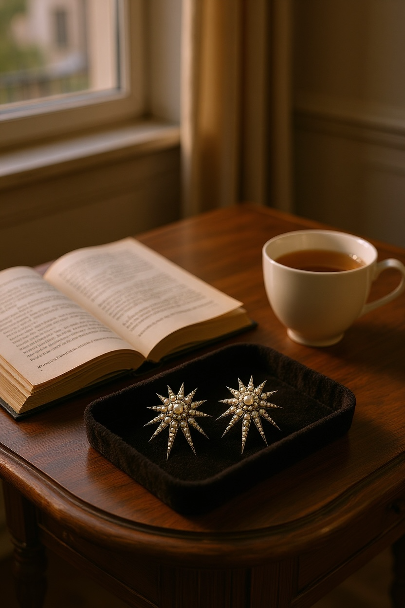 Northstar Pearl Earrings