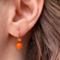 Orange Blossom  Earrings