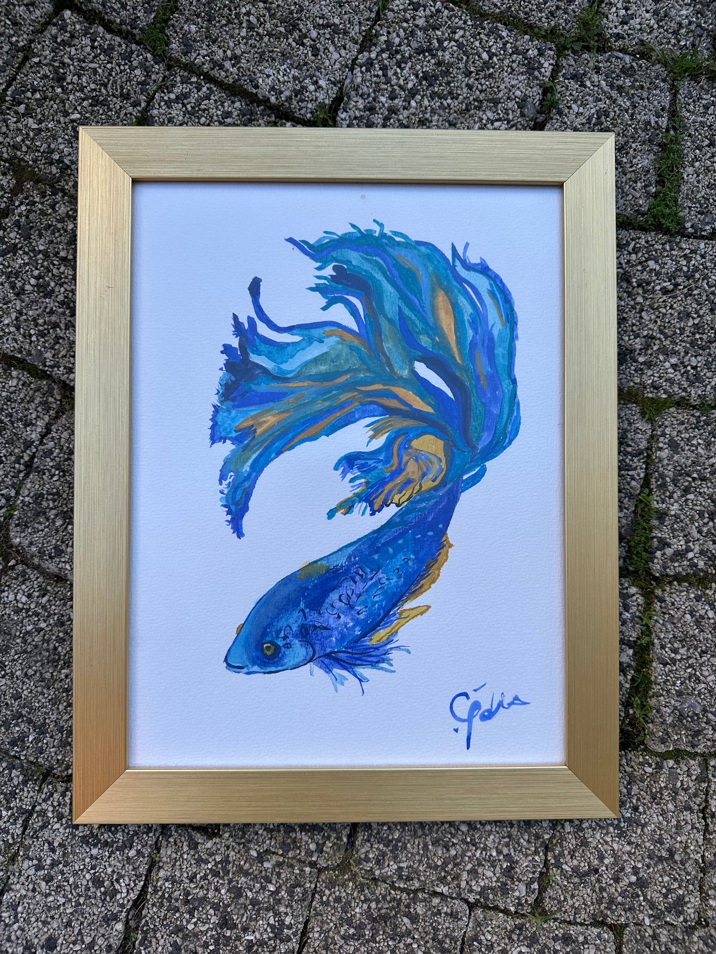 Suluboya Tablo “the fish”