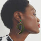 Aura Green Earrings