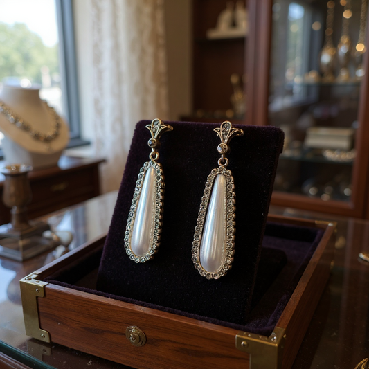 Vintage Pearl Earrings