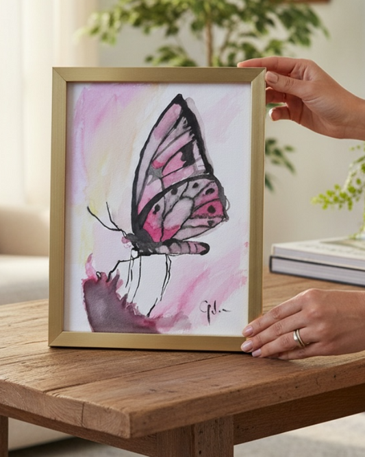 Suluboya Tablo “the butterfly”