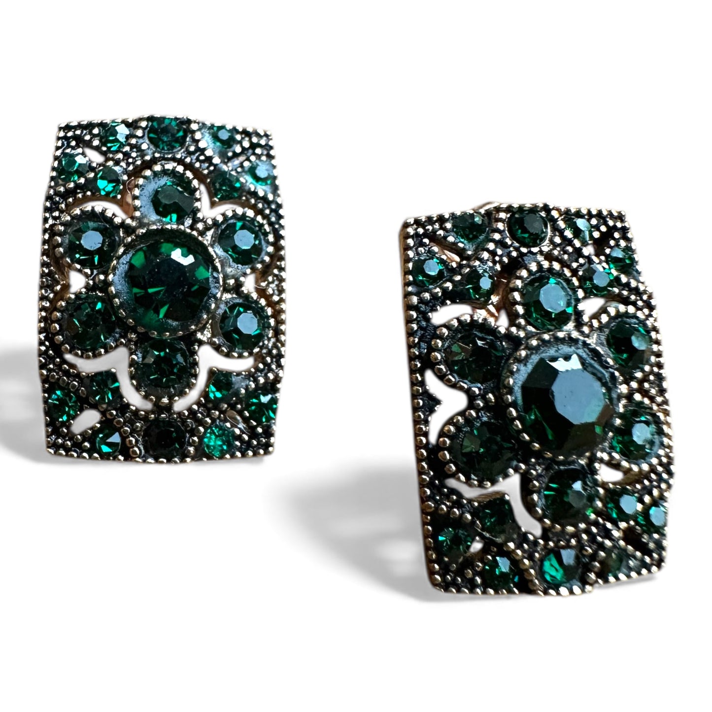 York Green Earrings