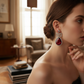 Hürrem Red Earrings