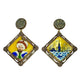 Sofia's Zoo Eternal Love Collection- Sultan Mehmed & His Beloved Istanbul Hand-made Earrings