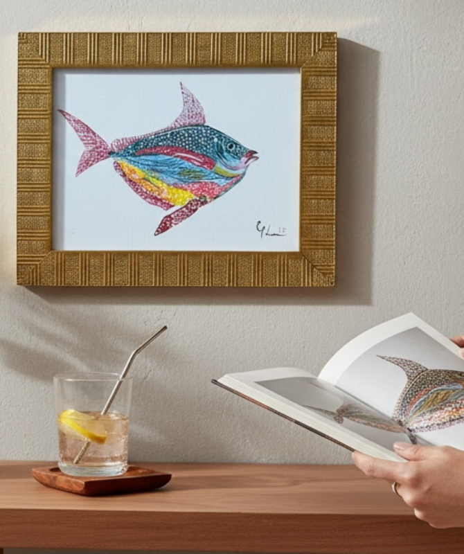 Suluboya Tablo “the moonfish”