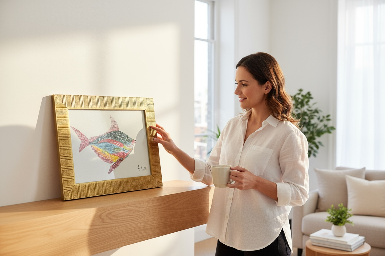 Suluboya Tablo “the moonfish”