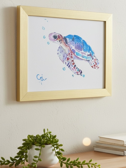 Suluboya Tablo “the water turtle”