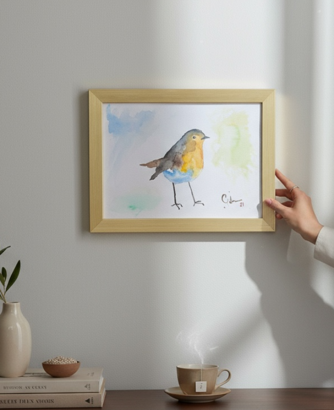 Suluboya Tablo “the bird”