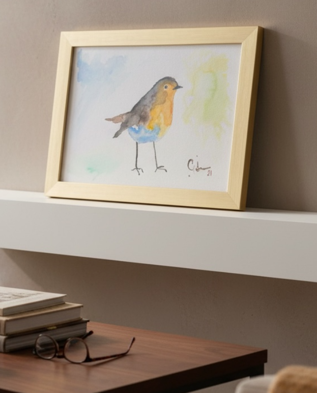 Suluboya Tablo “the bird”