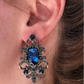 Blue Mirror Earrings