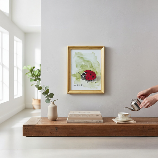 Suluboya Tablo “the lady bug”