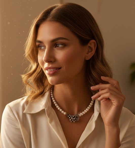 Pearl Grape Necklace