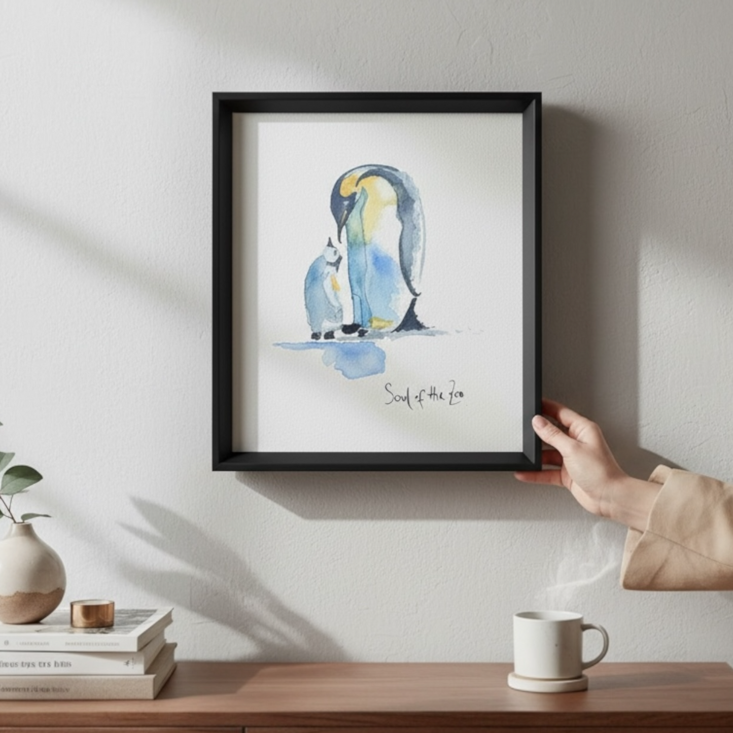 Suluboya Tablo “the penguen fam”