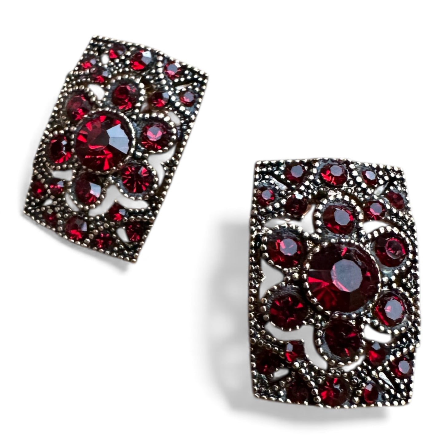 York Red Earrings